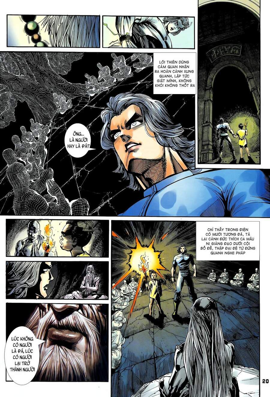 Truyện Tranh Long Hổ 5 Thế trang 8