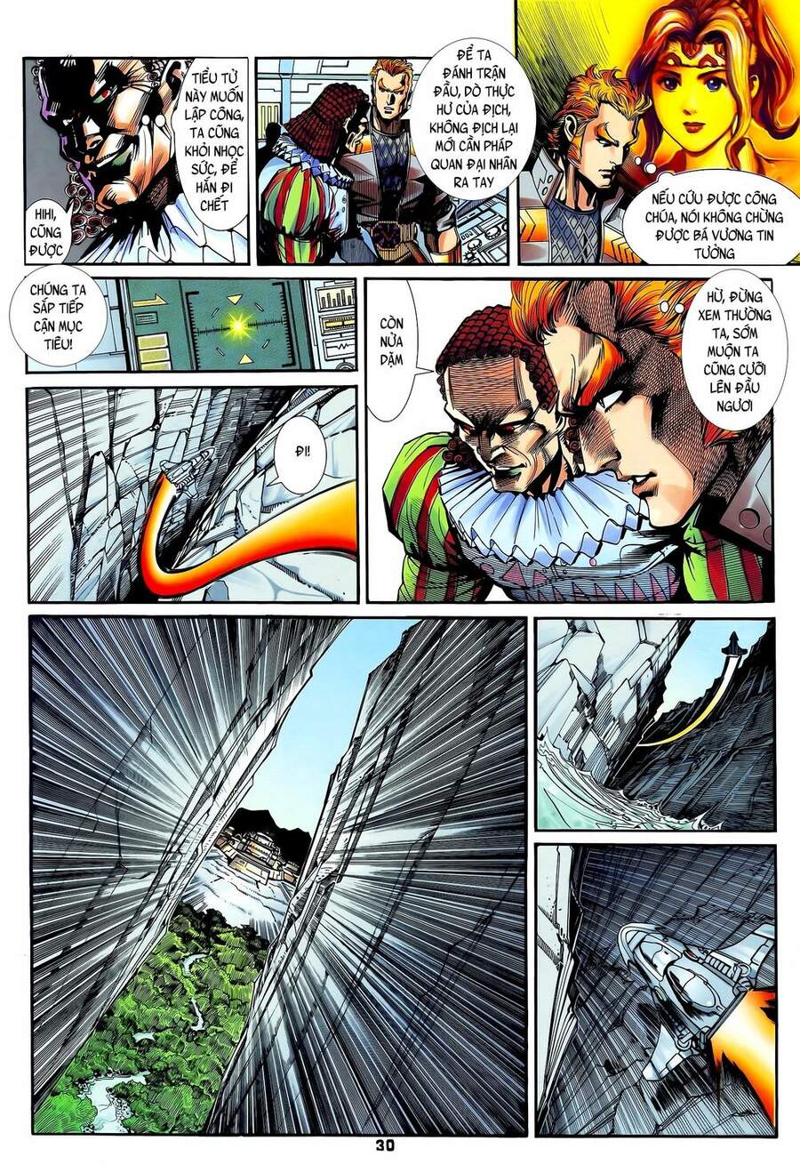 Truyện Tranh Long Hổ 5 Thế trang 8