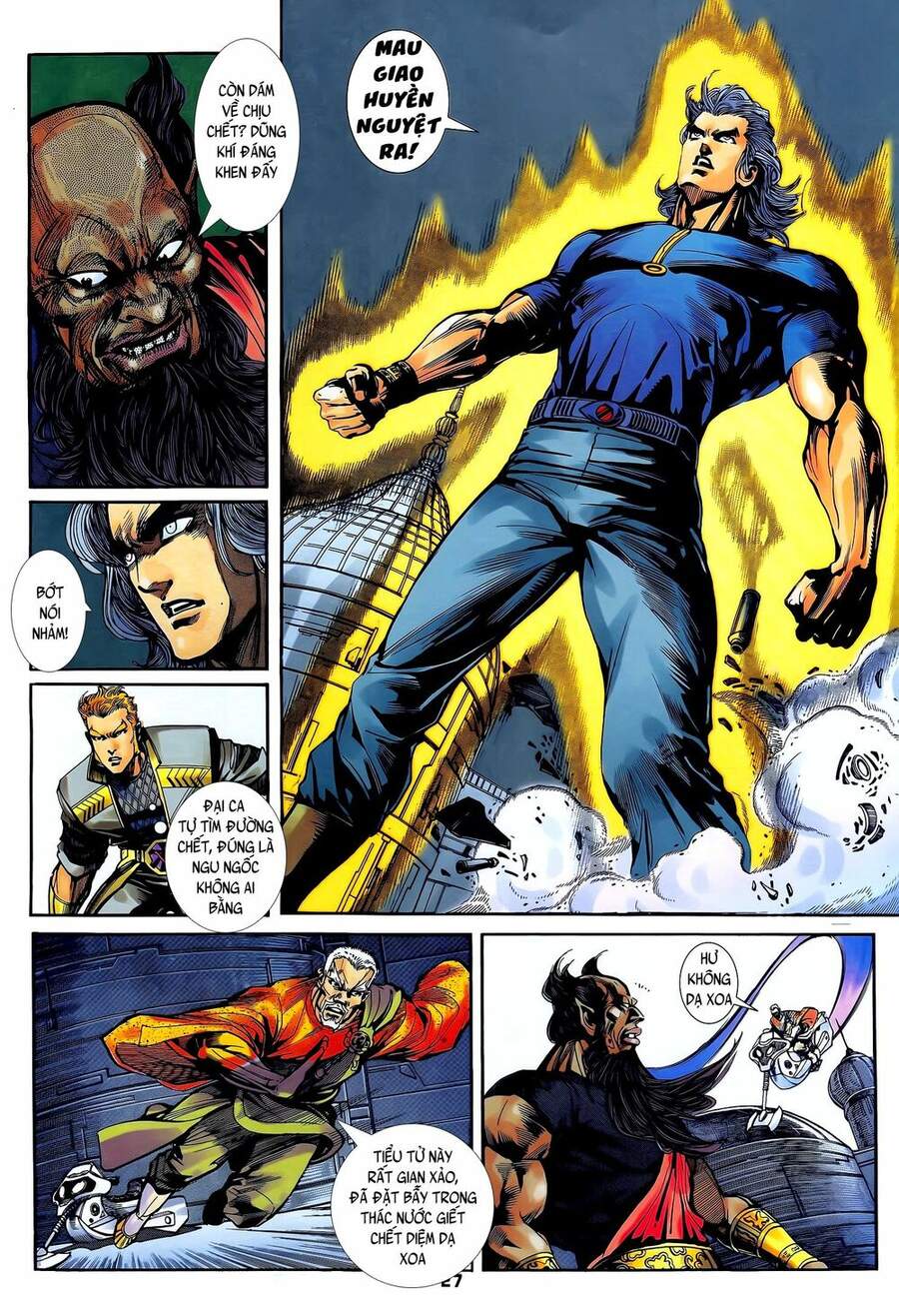 Truyện Tranh Long Hổ 5 Thế trang 8