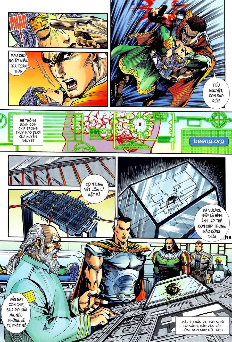 Truyện Tranh Long Hổ 5 Thế trang 8
