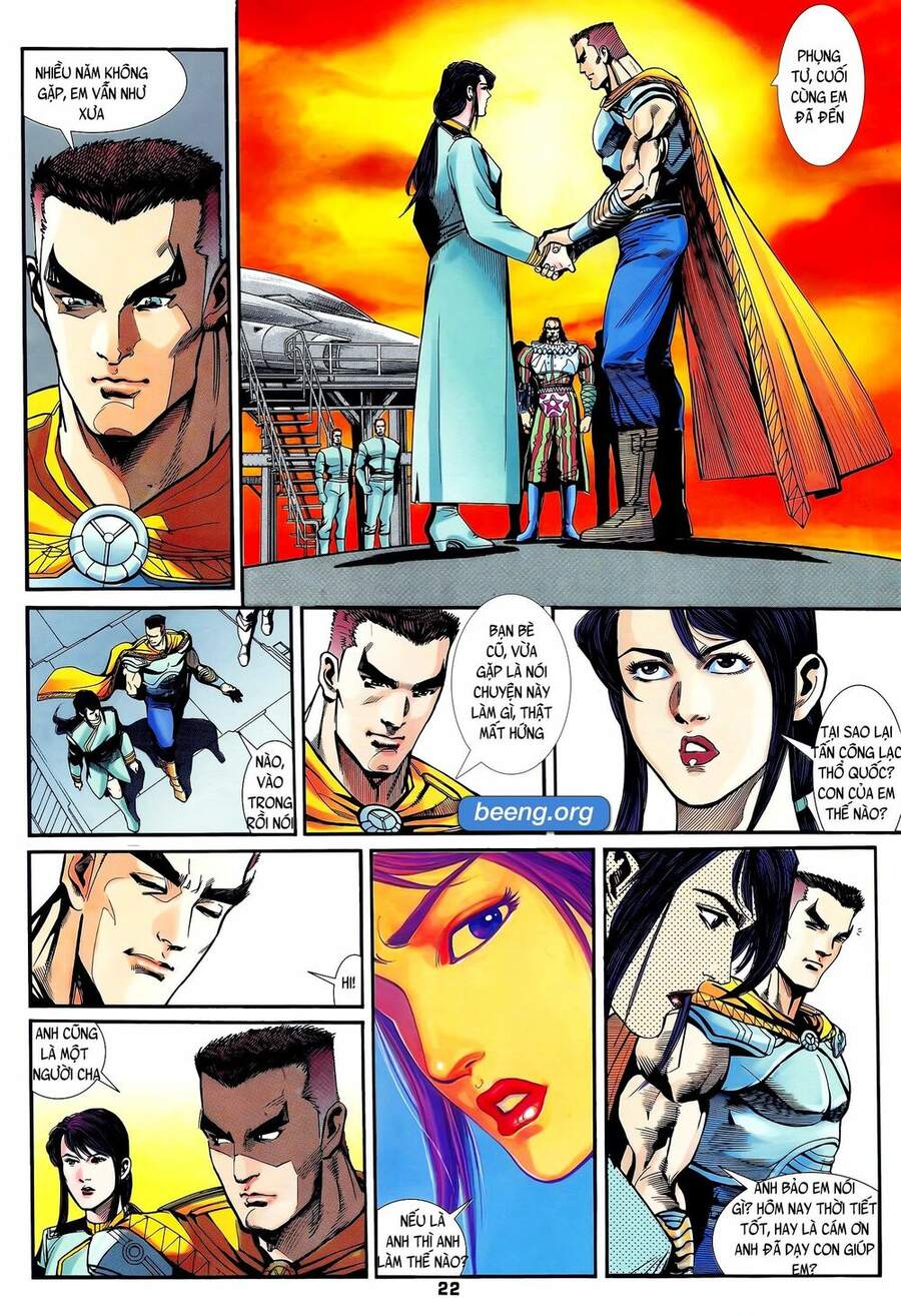 Truyện Tranh Long Hổ 5 Thế trang 8
