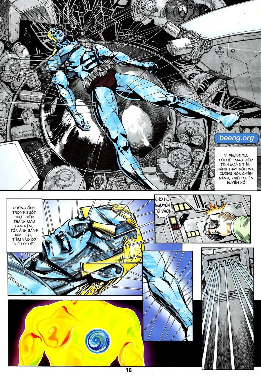 Truyện Tranh Long Hổ 5 Thế trang 8