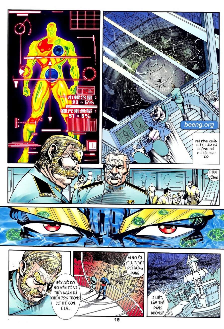 Truyện Tranh Long Hổ 5 Thế trang 8