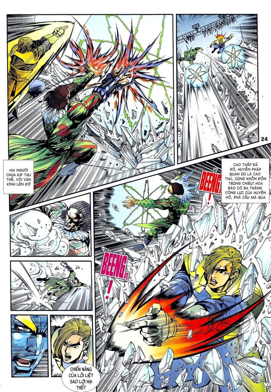 Truyện Tranh Long Hổ 5 Thế trang 8