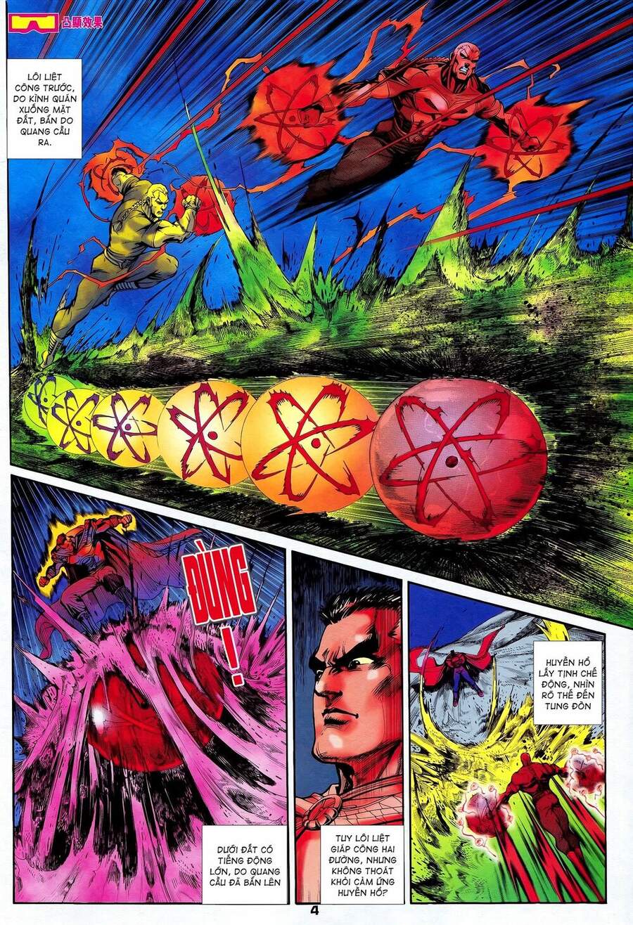 Truyện Tranh Long Hổ 5 Thế trang 8