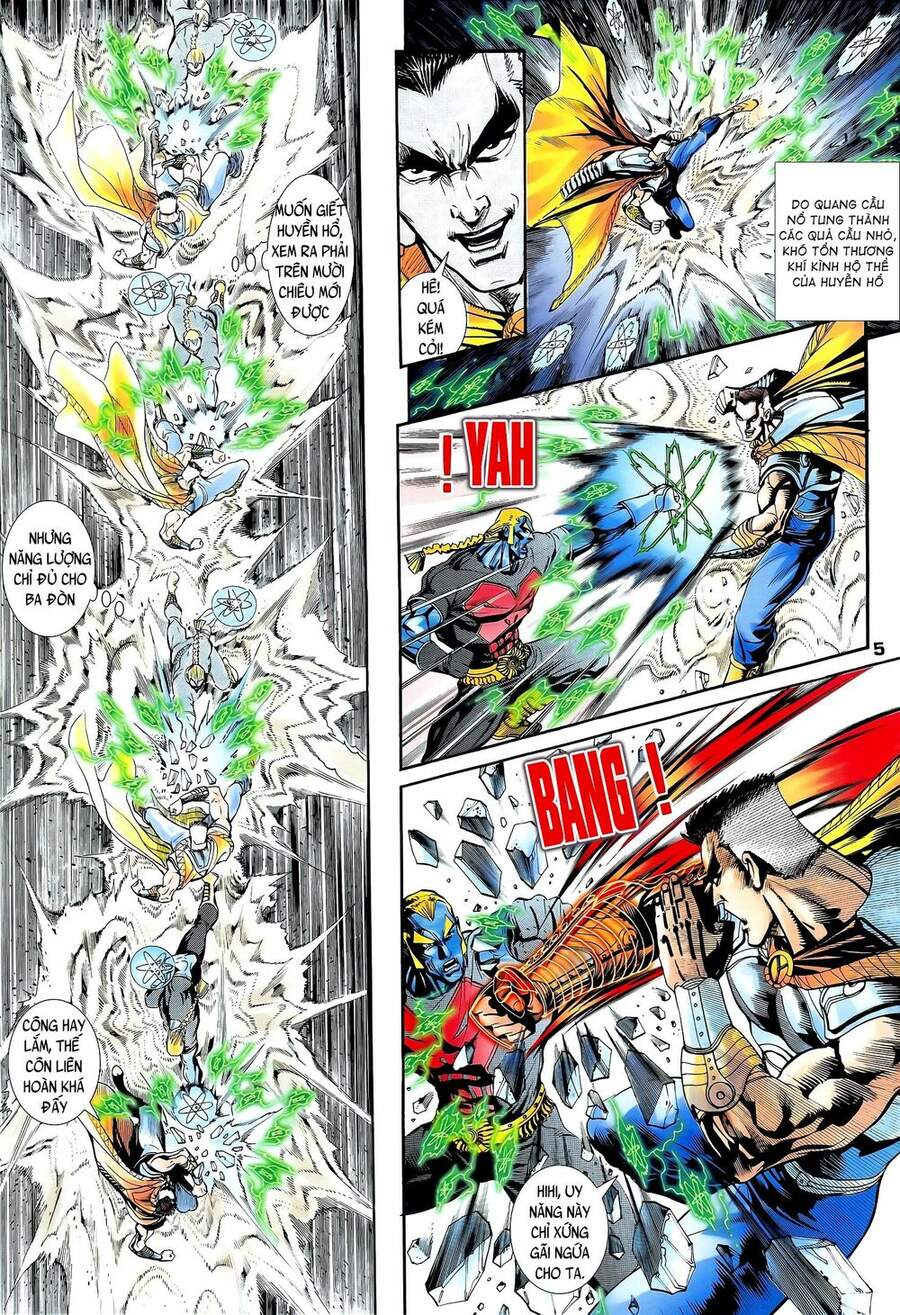 Truyện Tranh Long Hổ 5 Thế trang 8