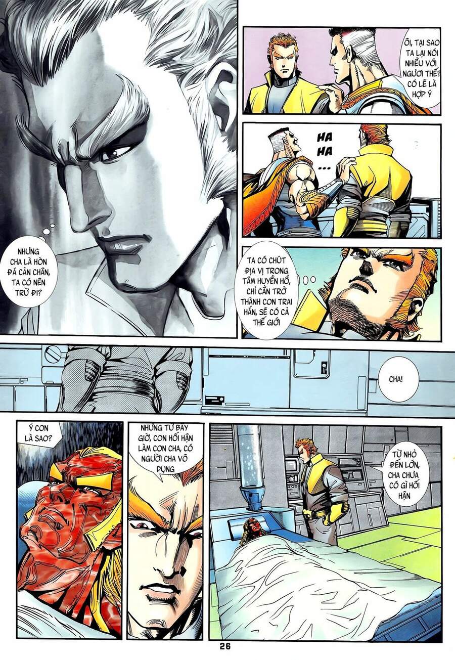 Truyện Tranh Long Hổ 5 Thế trang 8