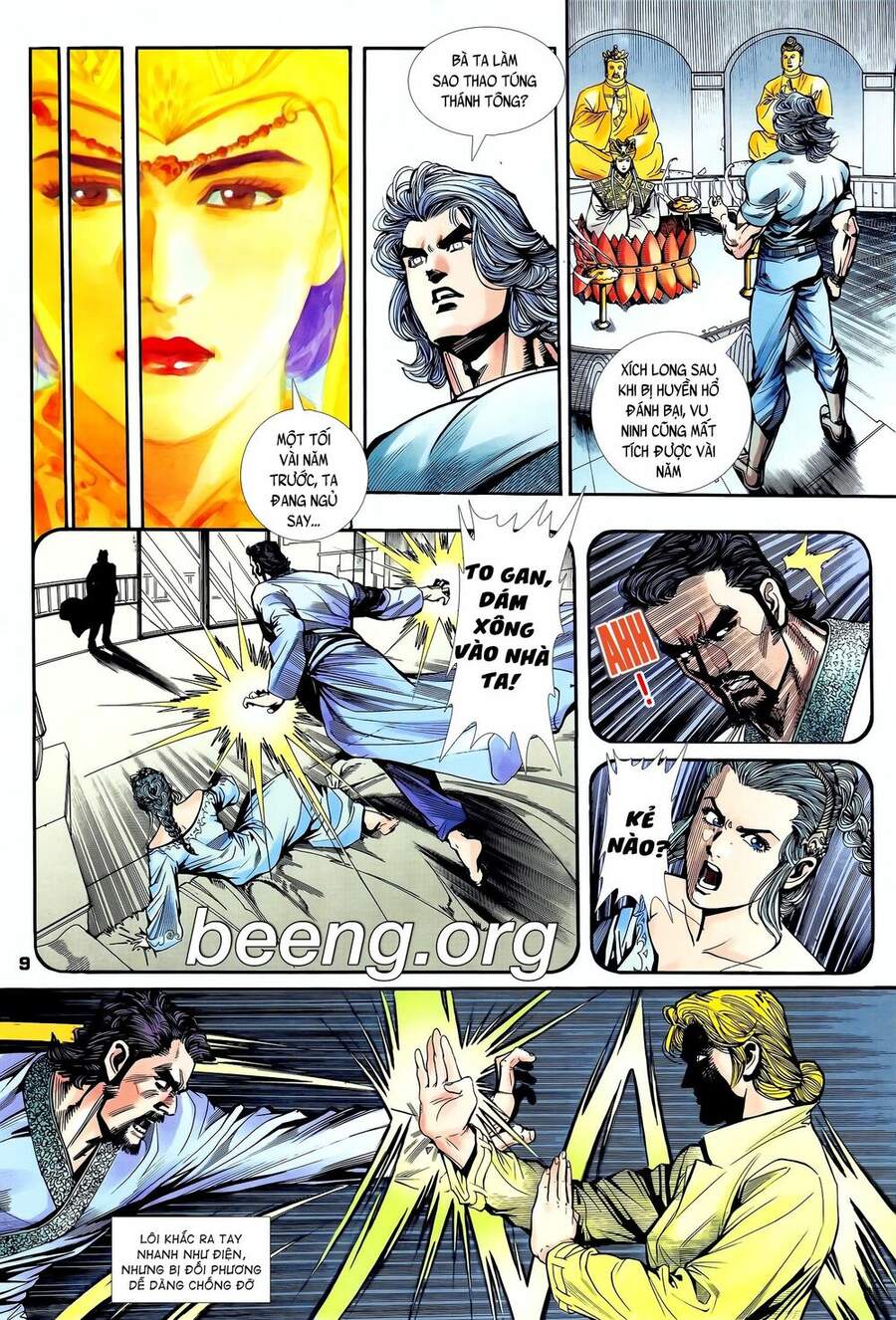 Truyện Tranh Long Hổ 5 Thế trang 8