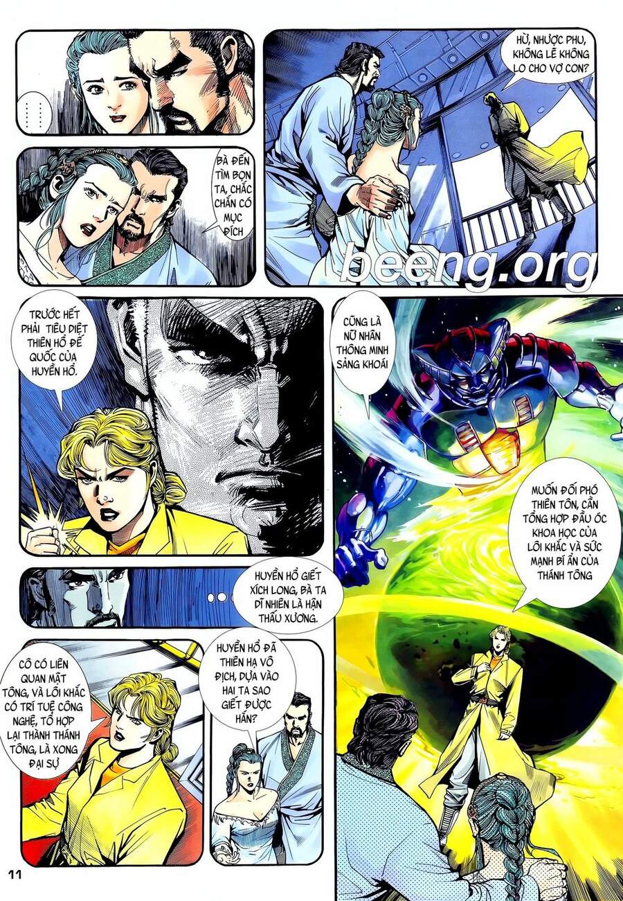 Truyện Tranh Long Hổ 5 Thế trang 8