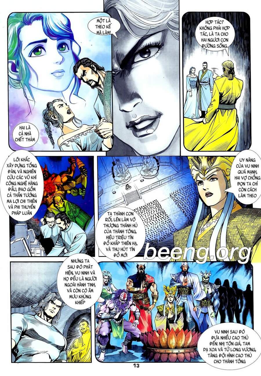 Truyện Tranh Long Hổ 5 Thế trang 8