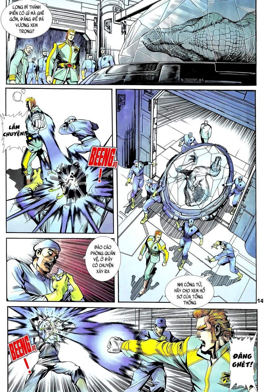 Truyện Tranh Long Hổ 5 Thế trang 8