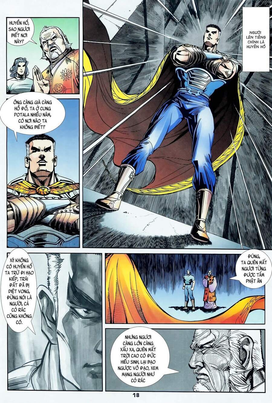 Truyện Tranh Long Hổ 5 Thế trang 8