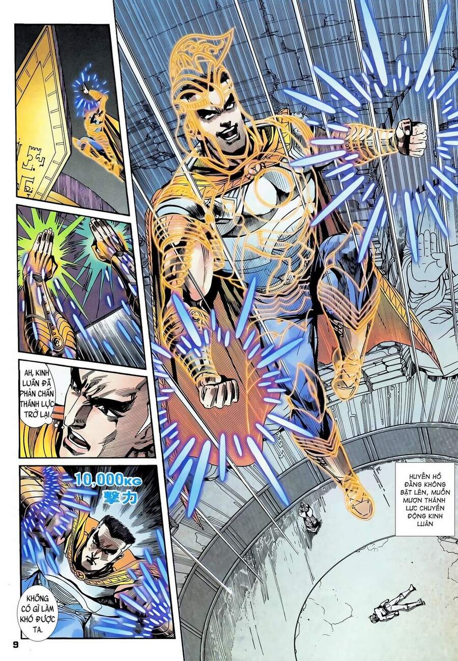 Truyện Tranh Long Hổ 5 Thế trang 8