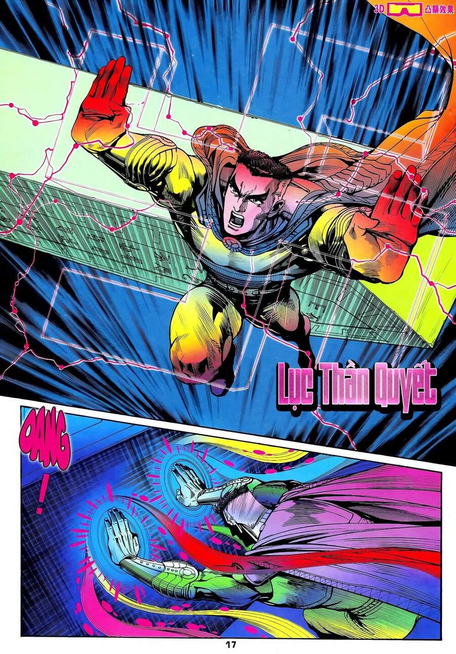 Truyện Tranh Long Hổ 5 Thế trang 8