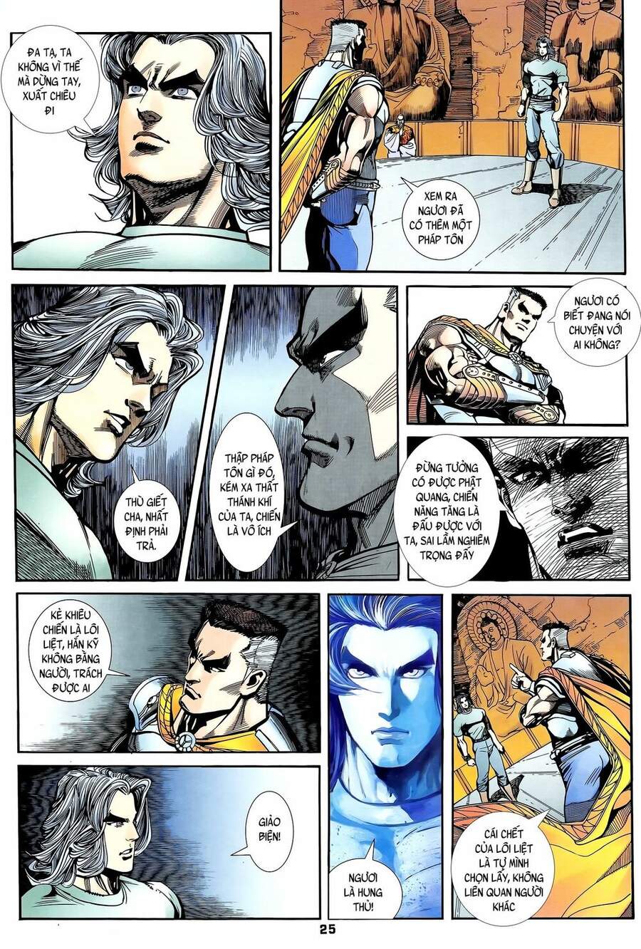 Truyện Tranh Long Hổ 5 Thế trang 8