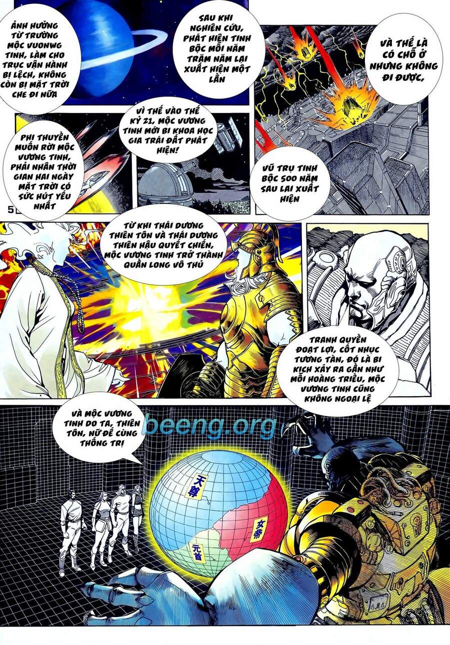 Truyện Tranh Long Hổ 5 Thế trang 8