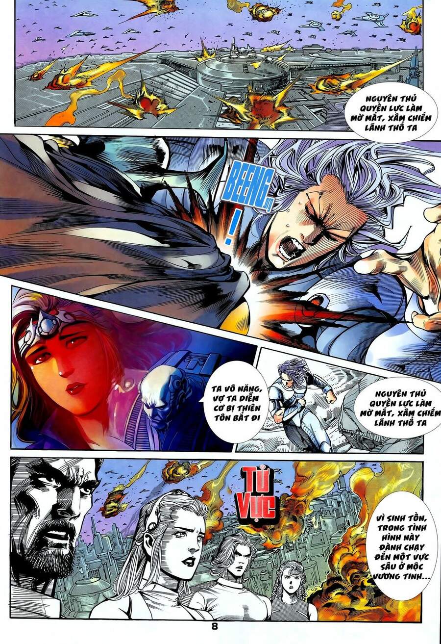 Truyện Tranh Long Hổ 5 Thế trang 8