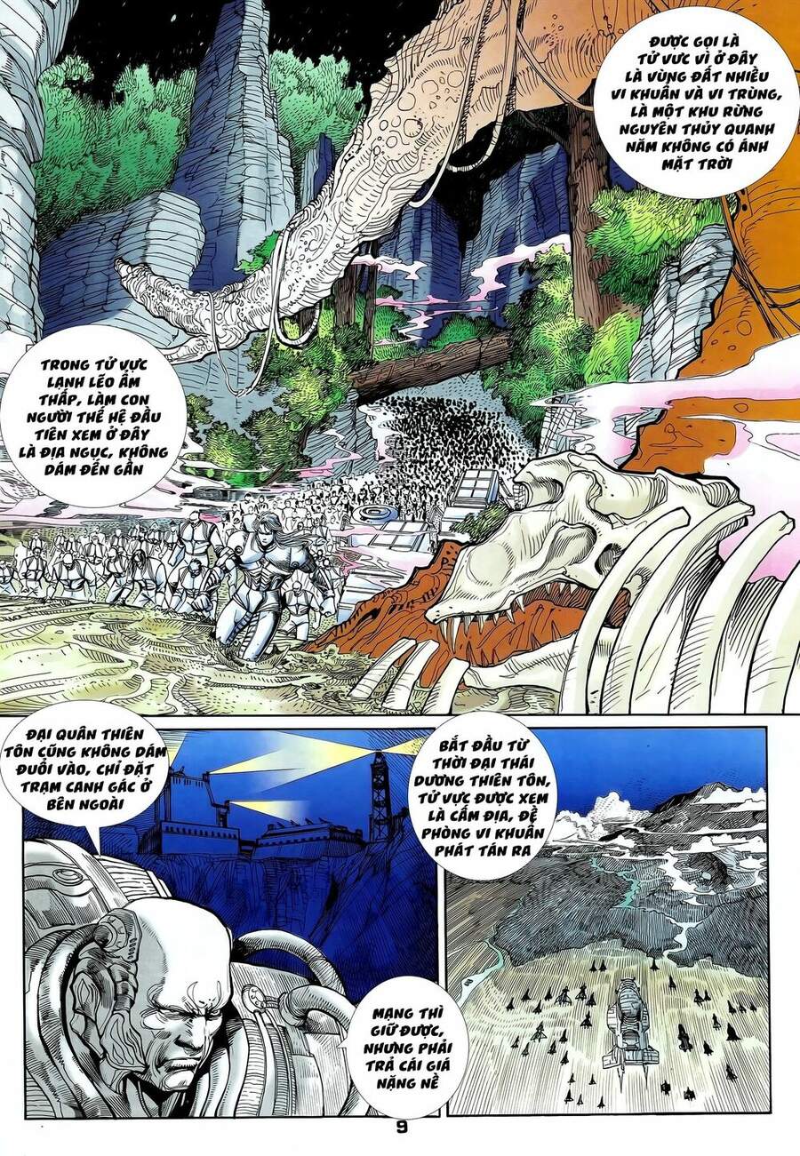 Truyện Tranh Long Hổ 5 Thế trang 8