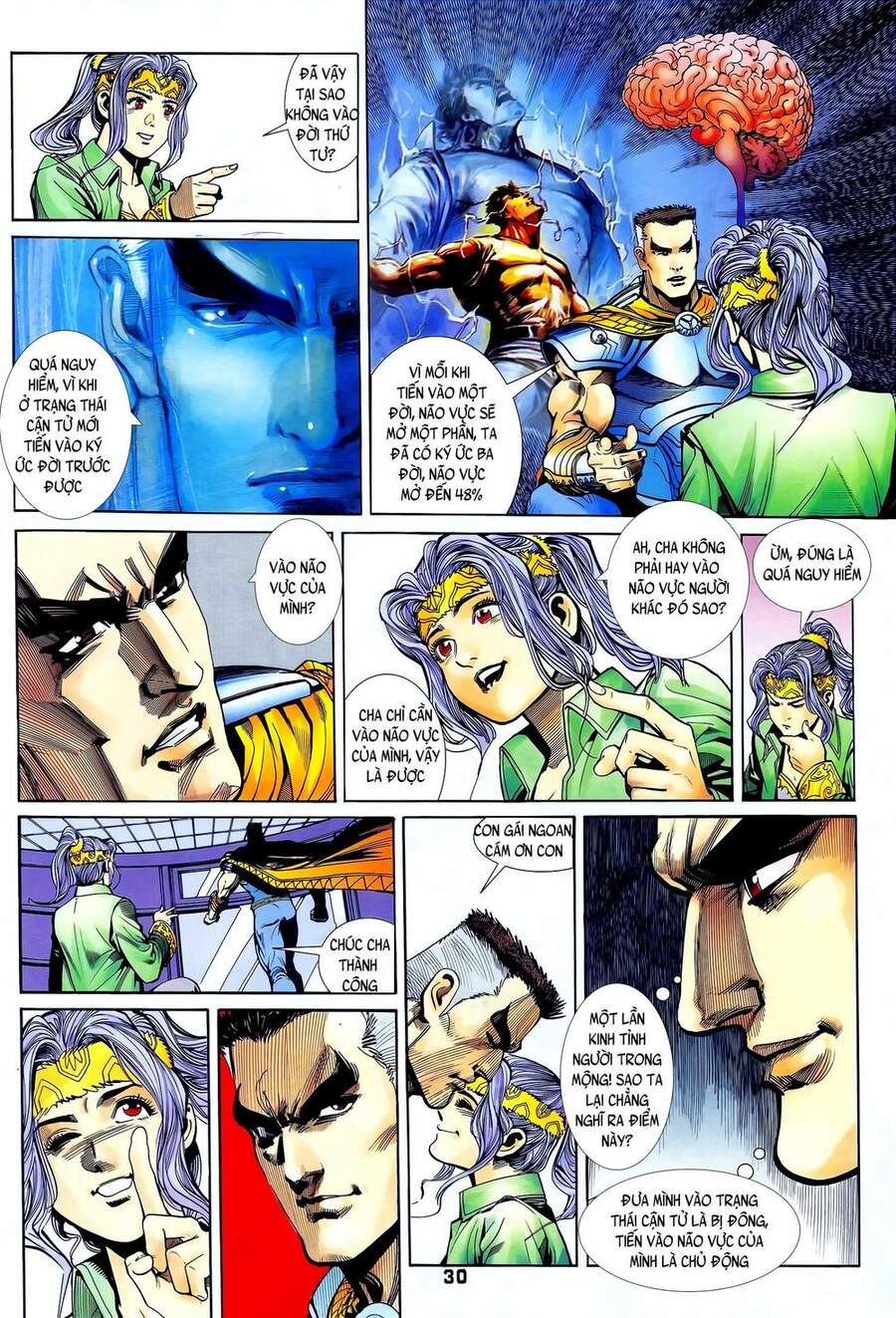 Truyện Tranh Long Hổ 5 Thế trang 8