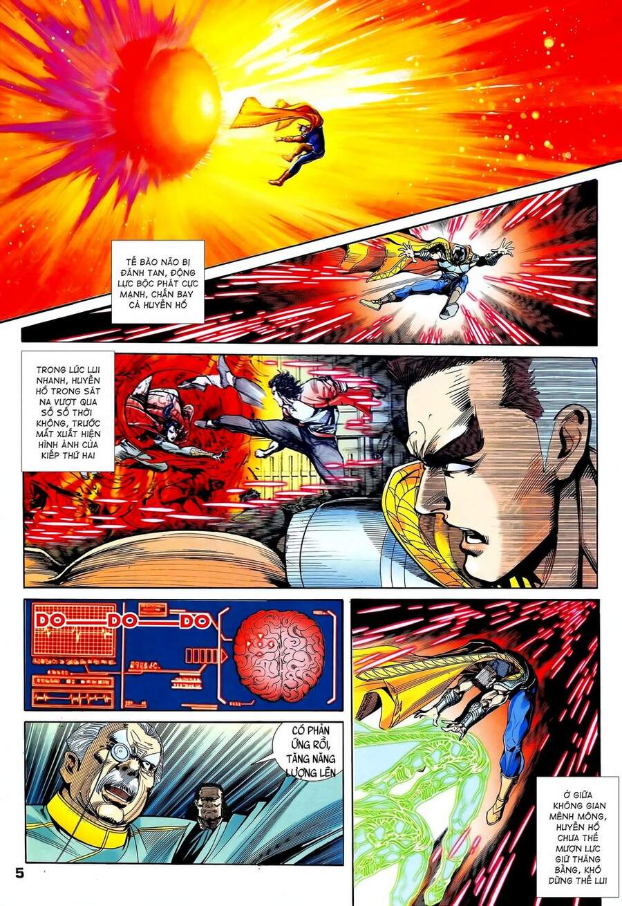 Truyện Tranh Long Hổ 5 Thế trang 8