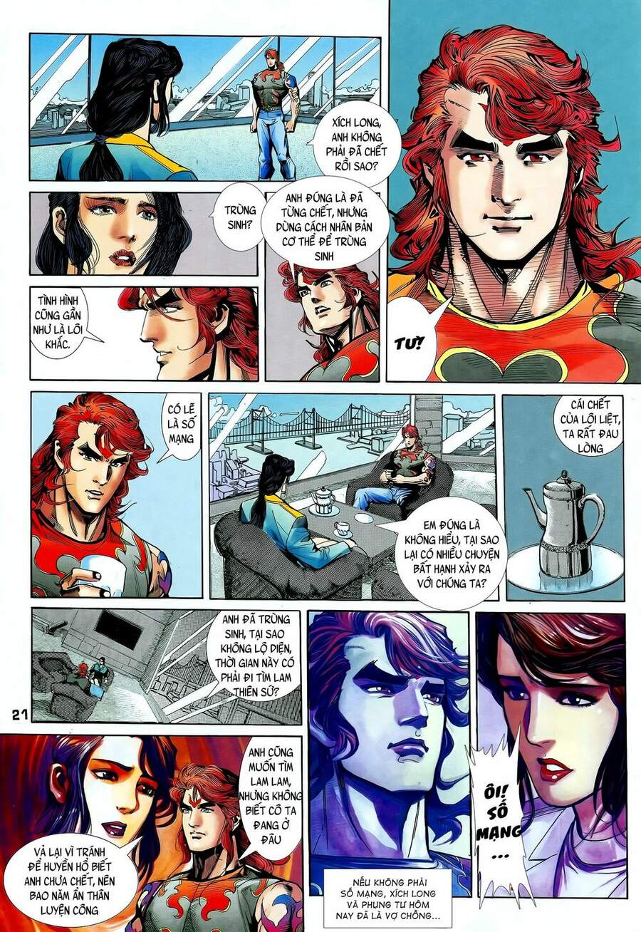 Truyện Tranh Long Hổ 5 Thế trang 8