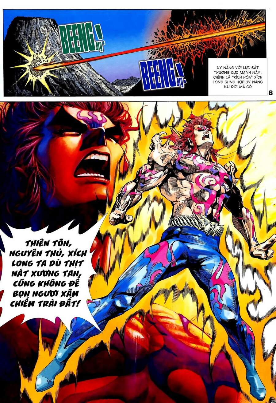 Truyện Tranh Long Hổ 5 Thế trang 8