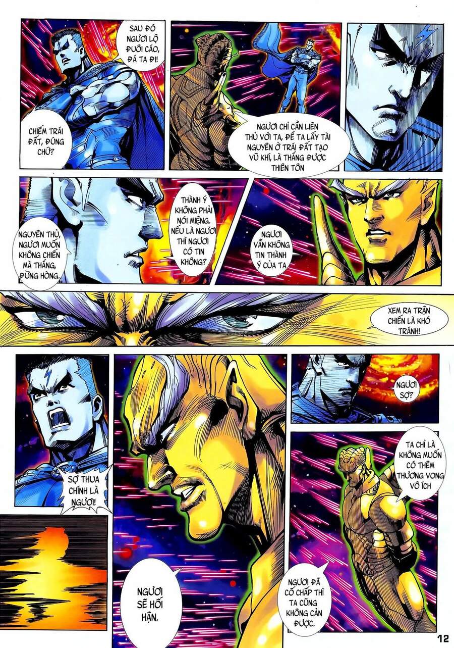 Truyện Tranh Long Hổ 5 Thế trang 8