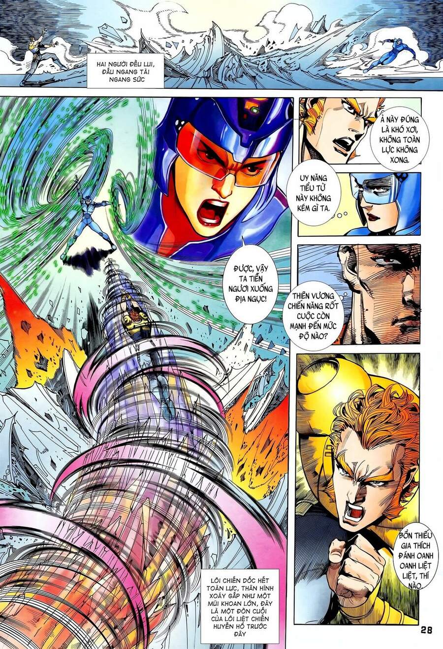 Truyện Tranh Long Hổ 5 Thế trang 8