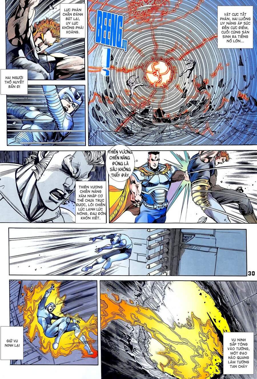 Truyện Tranh Long Hổ 5 Thế trang 8