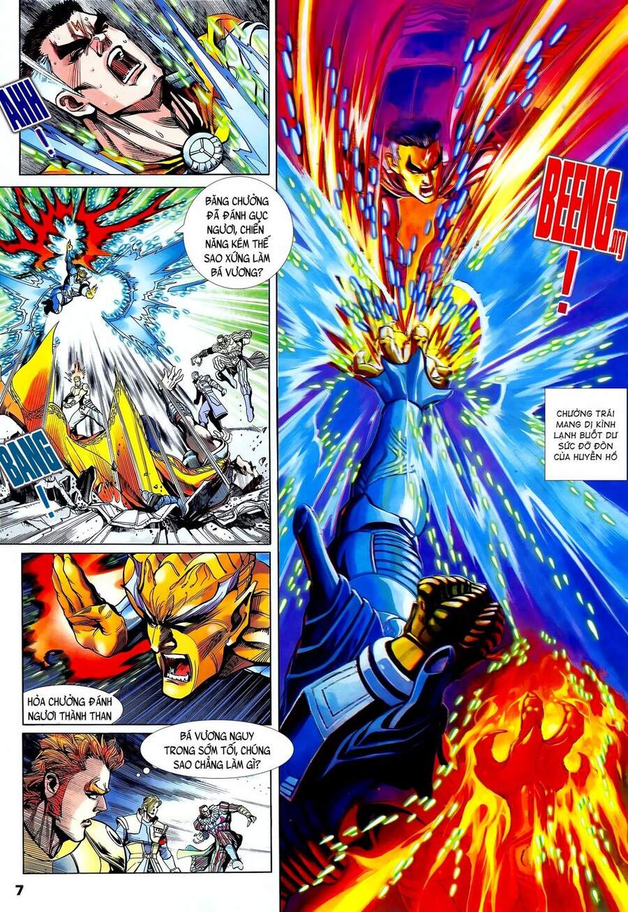 Truyện Tranh Long Hổ 5 Thế trang 8