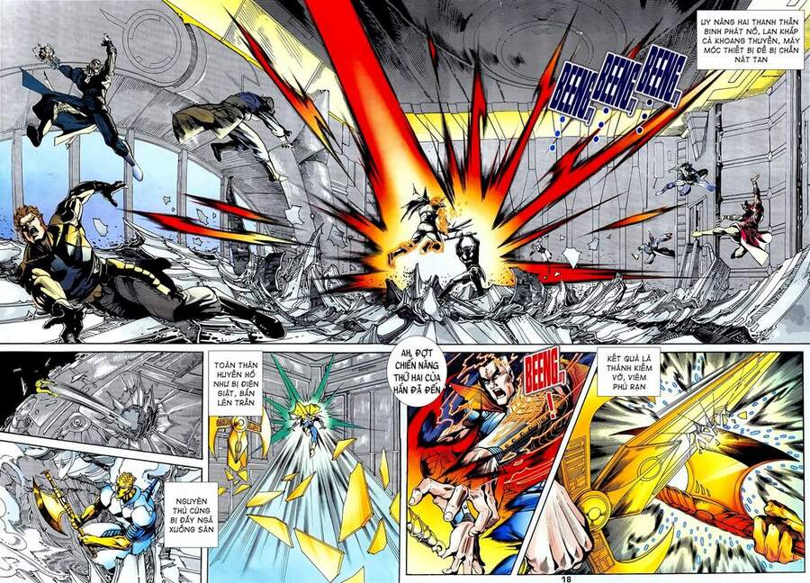 Truyện Tranh Long Hổ 5 Thế trang 8