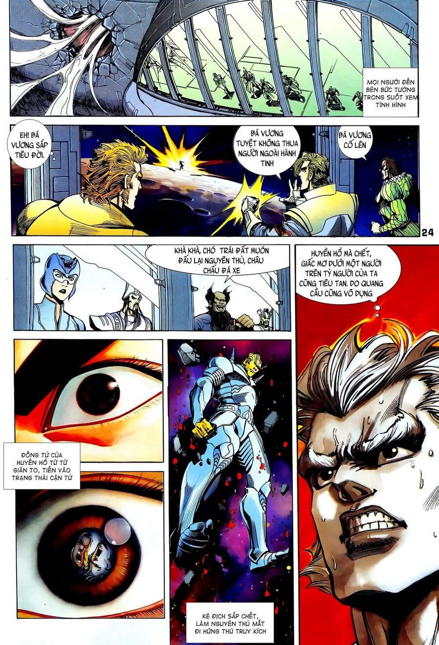 Truyện Tranh Long Hổ 5 Thế trang 8