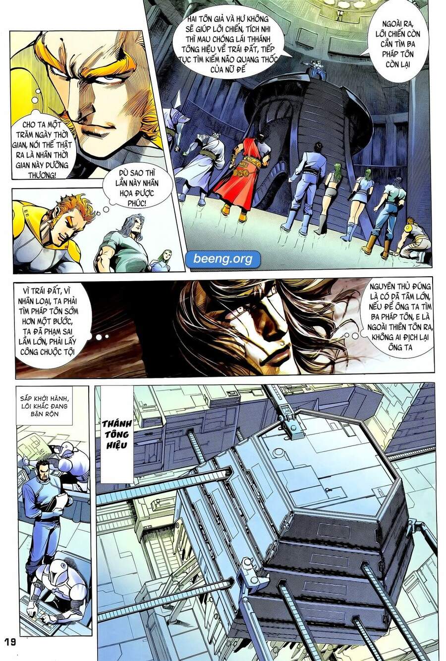 Truyện Tranh Long Hổ 5 Thế trang 8