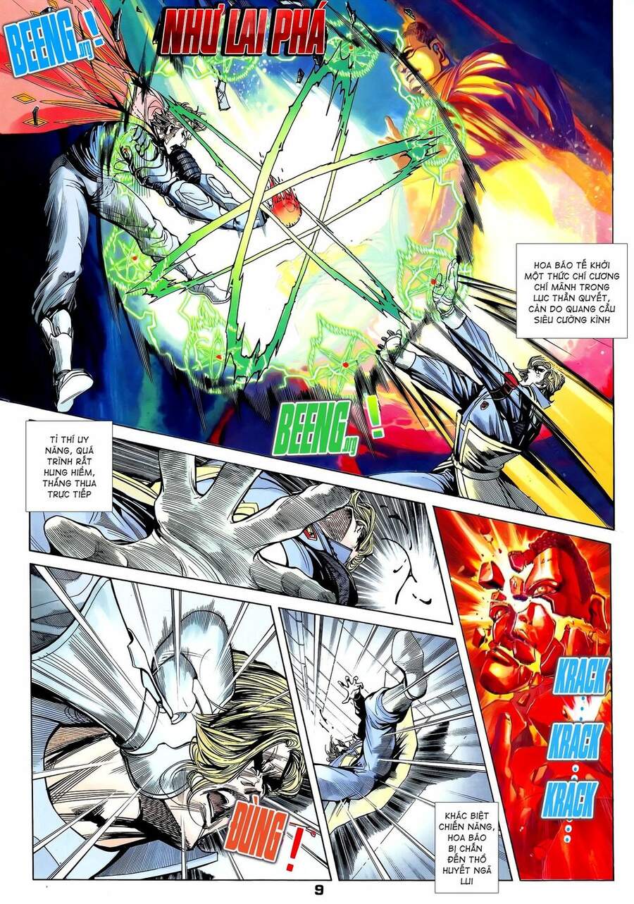 Truyện Tranh Long Hổ 5 Thế trang 8