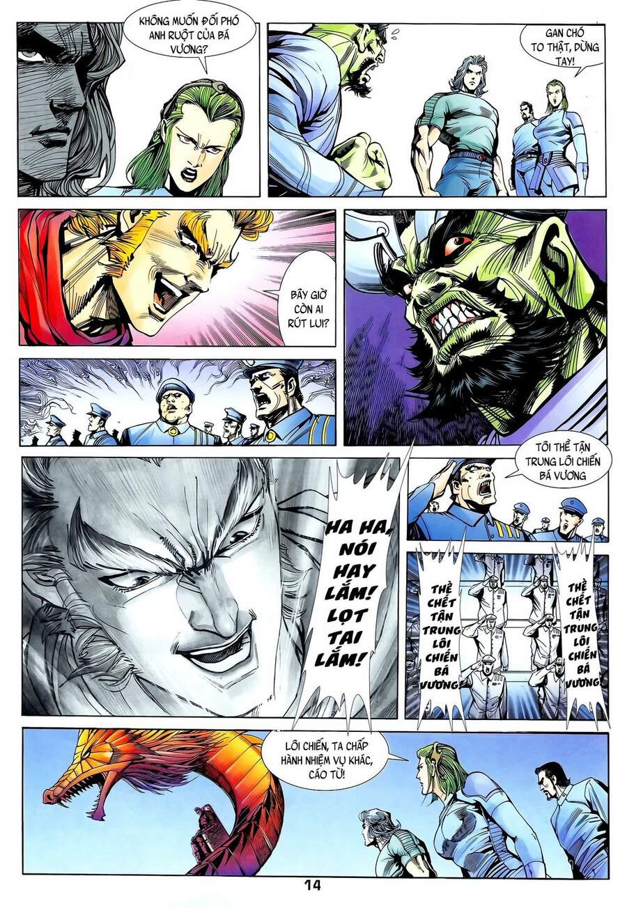 Truyện Tranh Long Hổ 5 Thế trang 8
