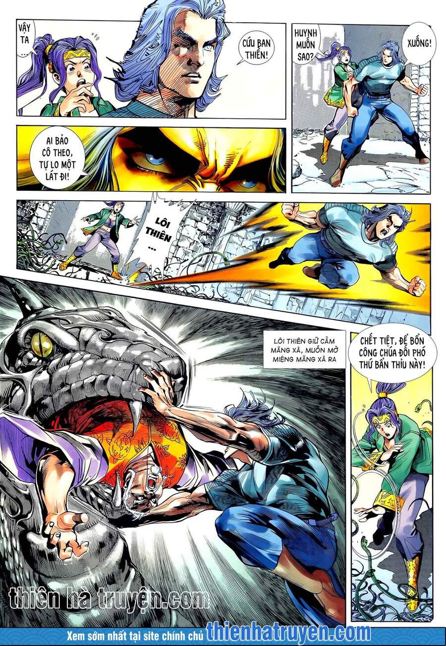 Truyện Tranh Long Hổ 5 Thế trang 8