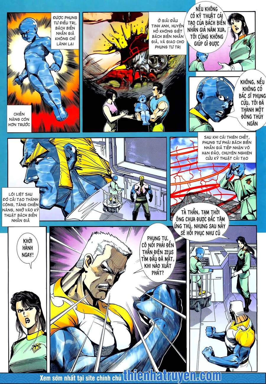 Truyện Tranh Long Hổ 5 Thế trang 8