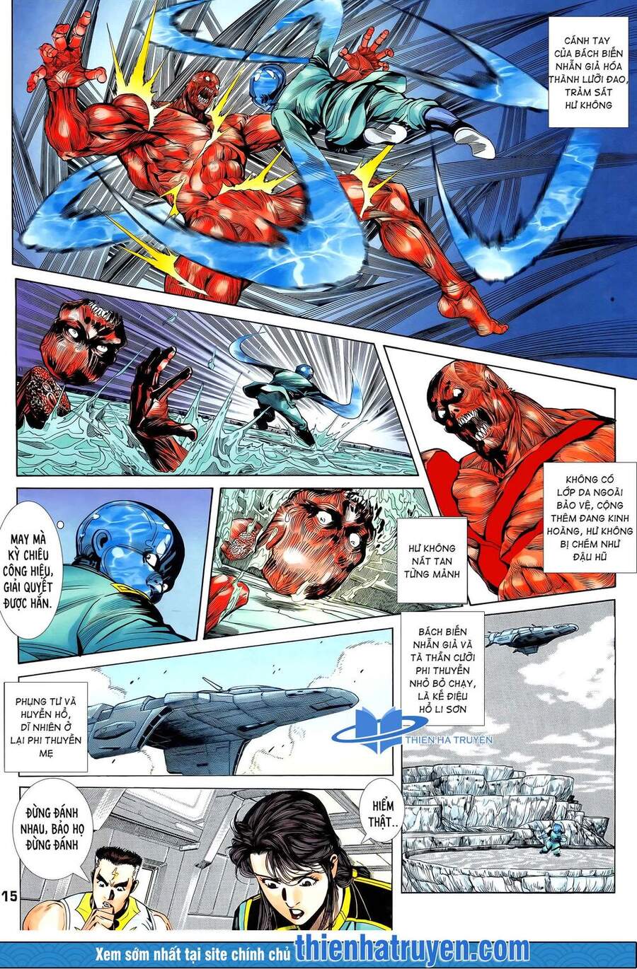 Truyện Tranh Long Hổ 5 Thế trang 8