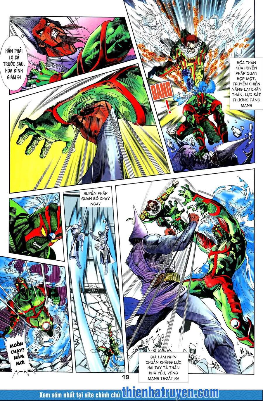 Truyện Tranh Long Hổ 5 Thế trang 8