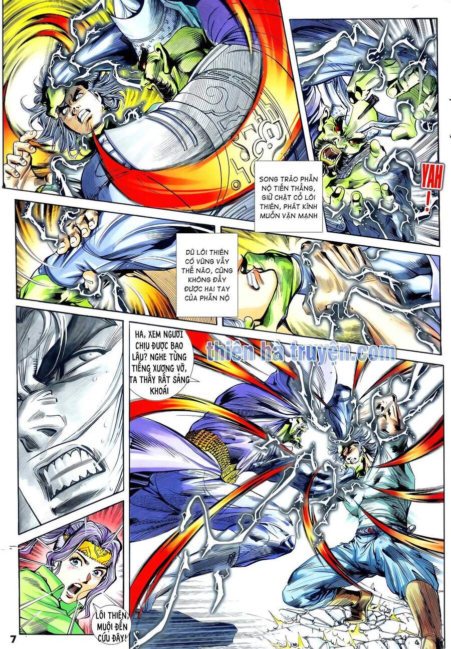 Truyện Tranh Long Hổ 5 Thế trang 8