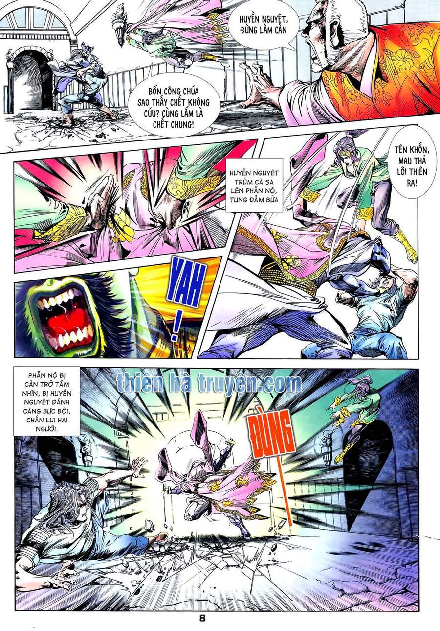 Truyện Tranh Long Hổ 5 Thế trang 8