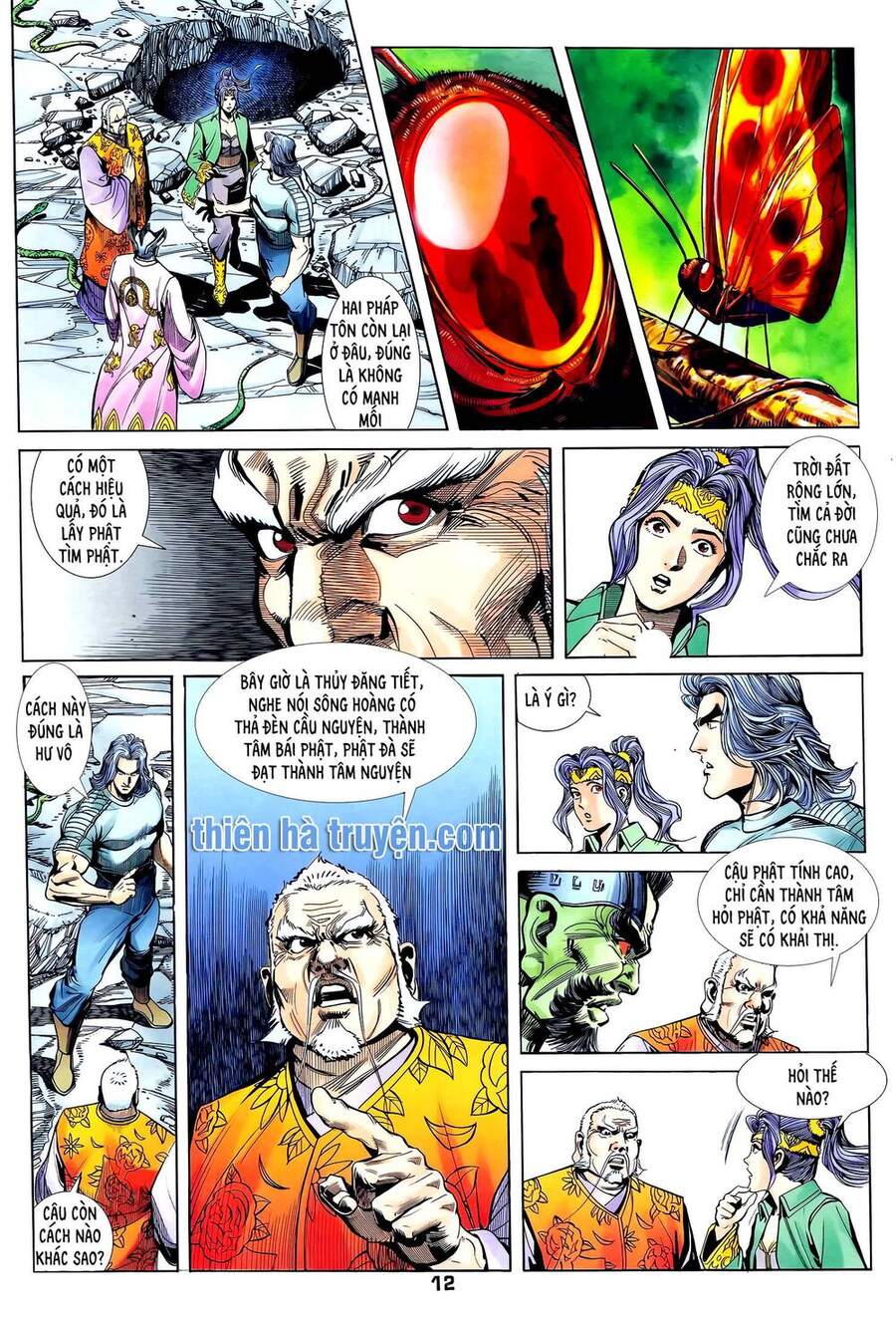 Truyện Tranh Long Hổ 5 Thế trang 8