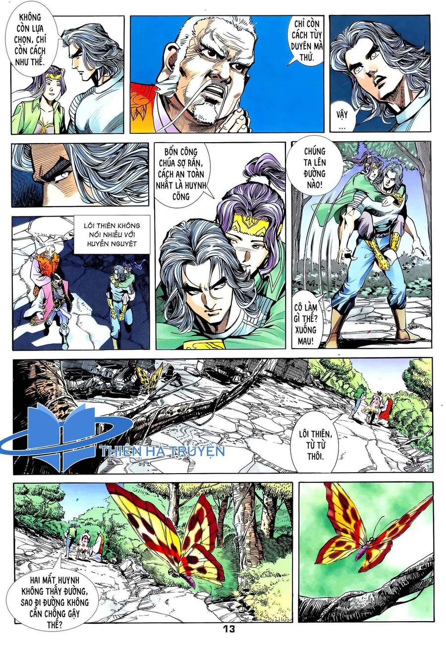 Truyện Tranh Long Hổ 5 Thế trang 8