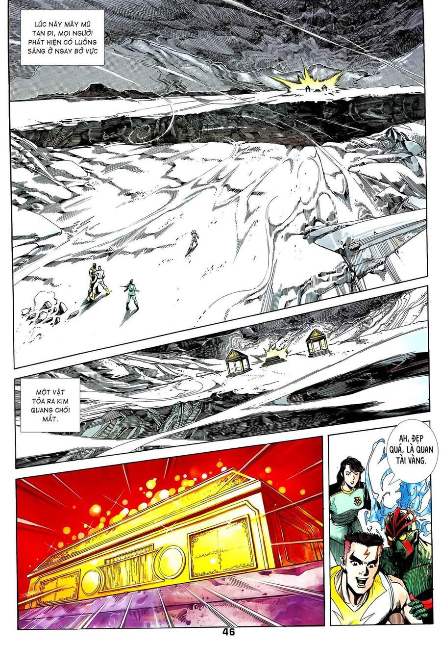 Truyện Tranh Long Hổ 5 Thế trang 8