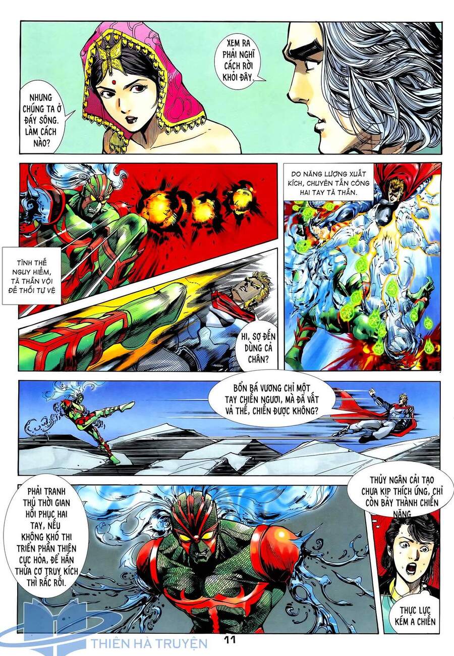 Truyện Tranh Long Hổ 5 Thế trang 8