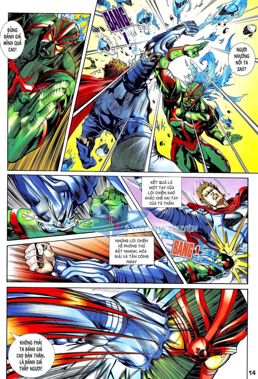 Truyện Tranh Long Hổ 5 Thế trang 8