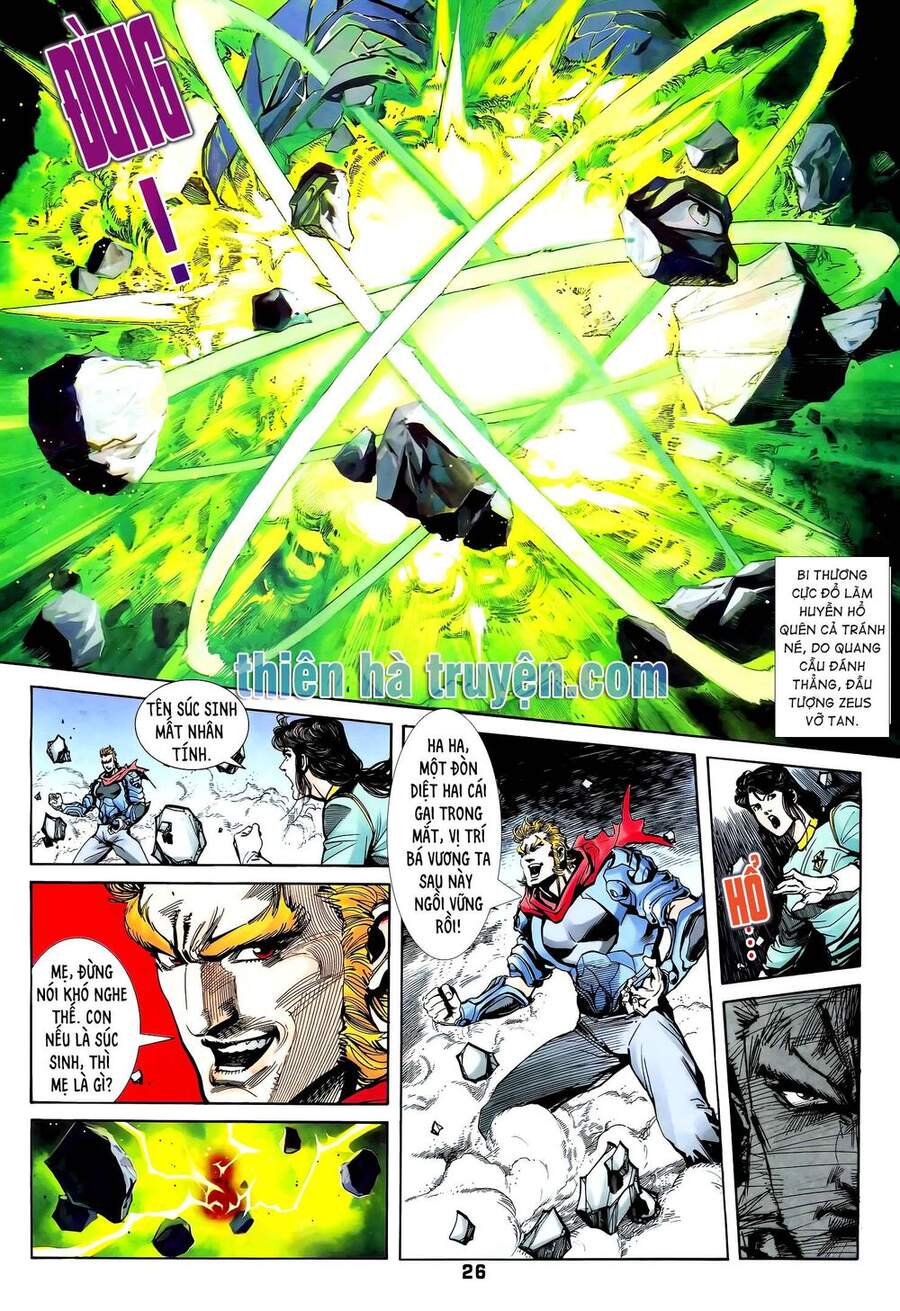 Truyện Tranh Long Hổ 5 Thế trang 8