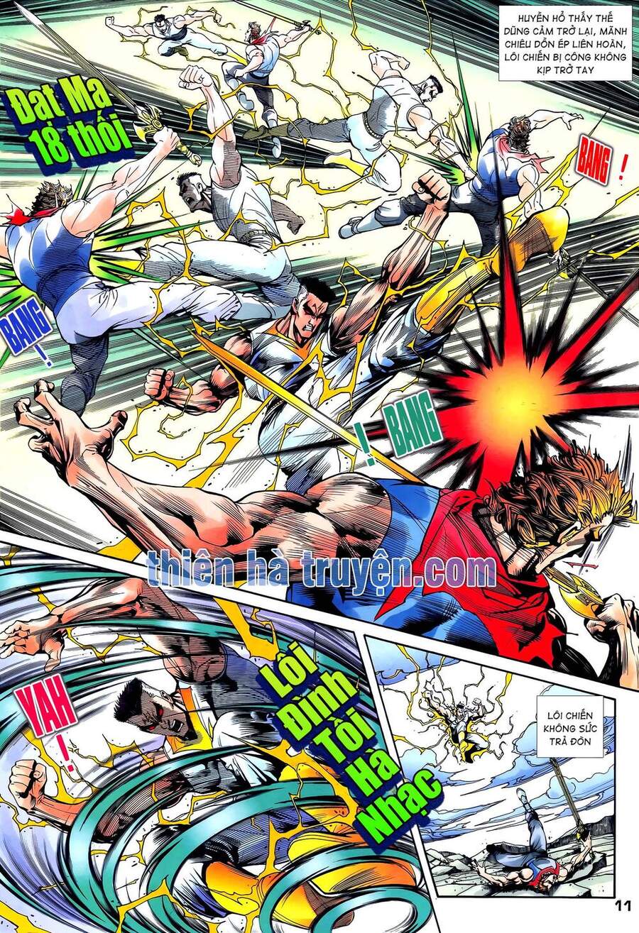 Truyện Tranh Long Hổ 5 Thế trang 8