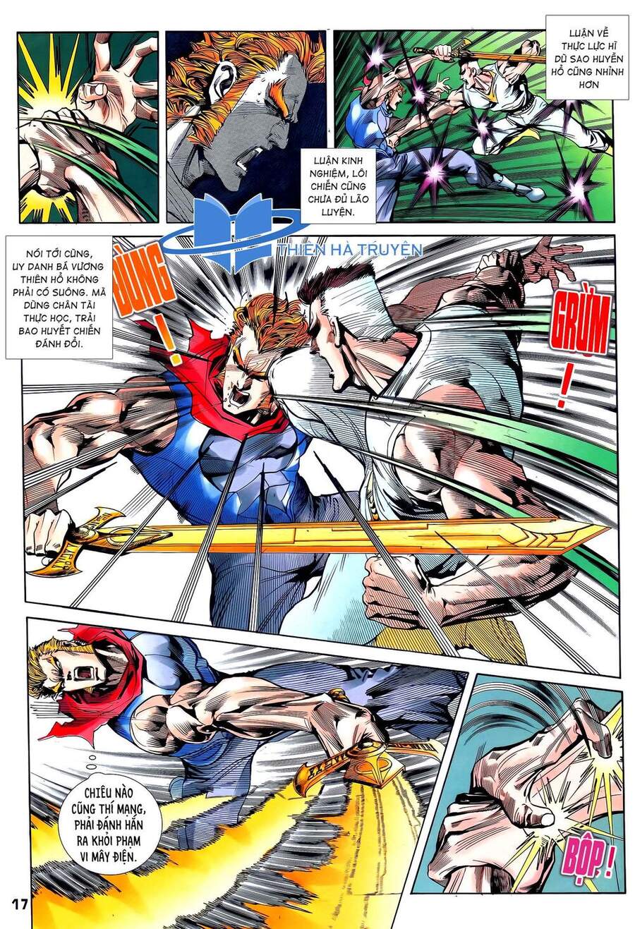 Truyện Tranh Long Hổ 5 Thế trang 8