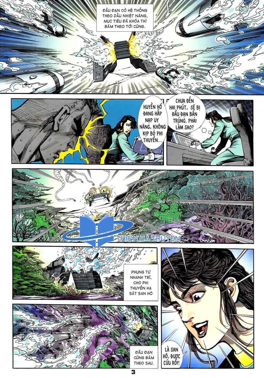Truyện Tranh Long Hổ 5 Thế trang 8